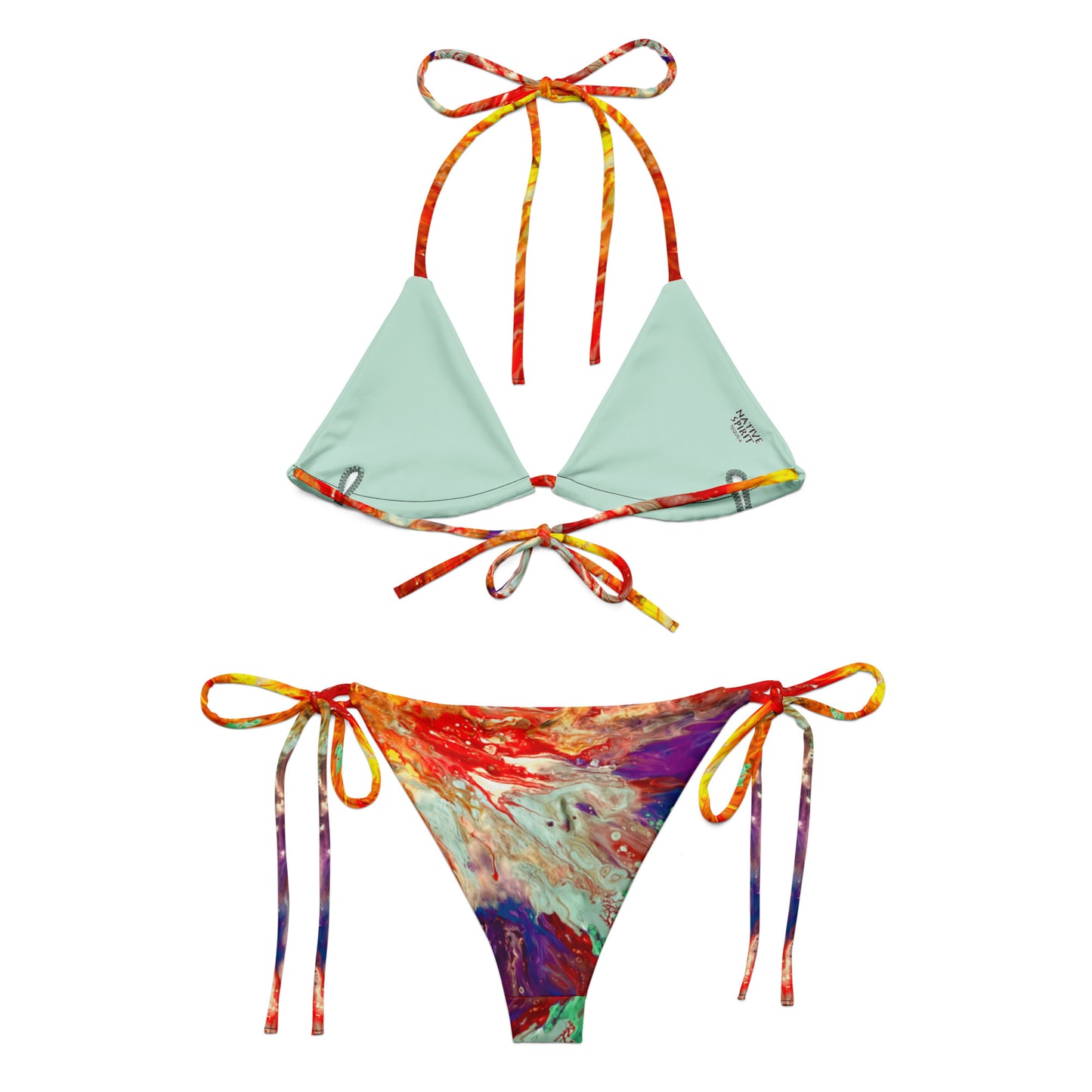 Explosion string bikini