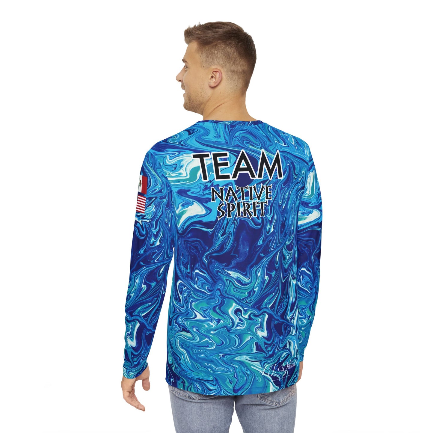 Men's LS Team Deep Blue