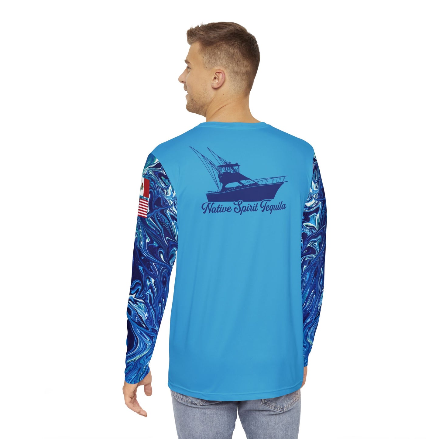 Men's LS Boat Graphic