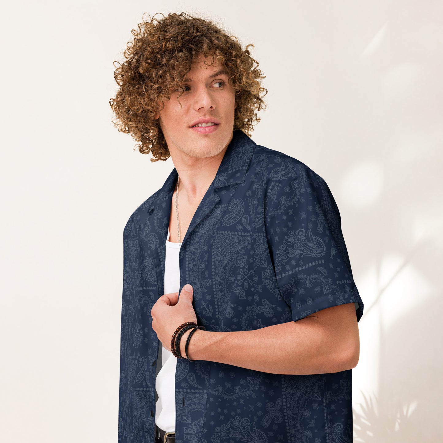 Nautical Bandana Button Shirt