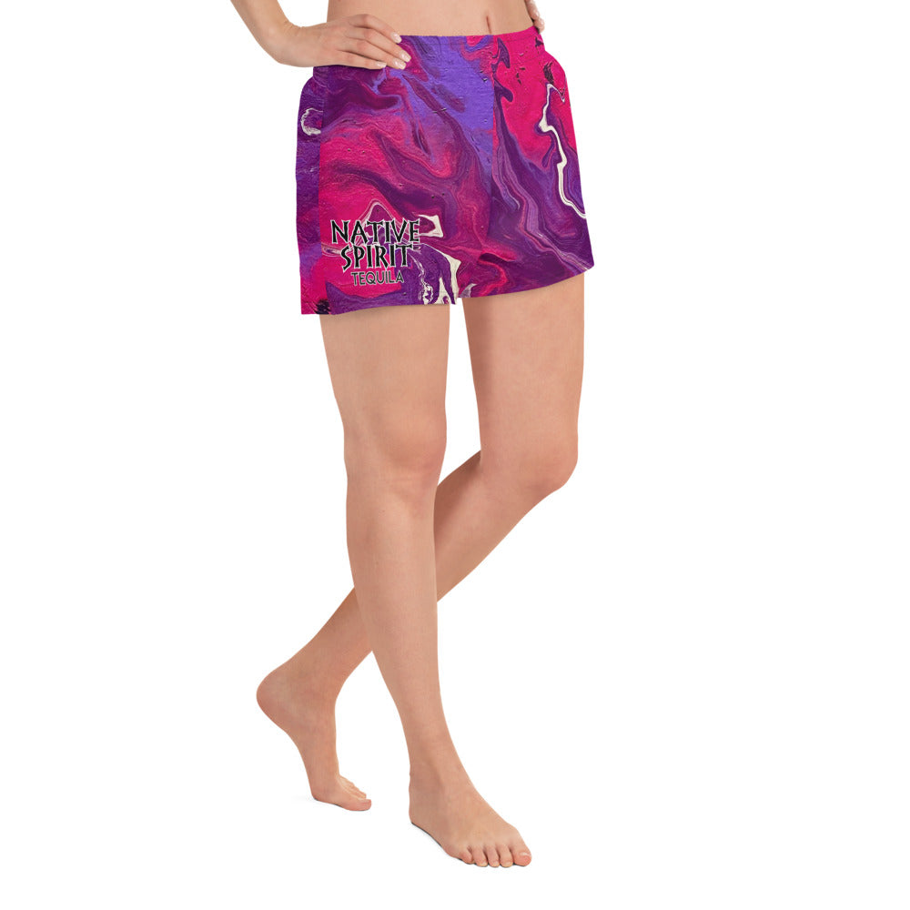 Women’s Athletic Shorts Fuchsia